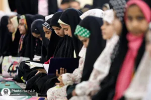 جشن تکلیف روزه اولی&zwnj;ها در حرم مطهر رضوی