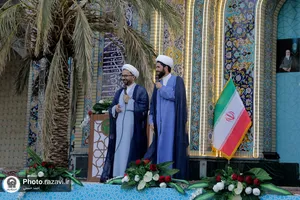 گردهمایی کودکان و نوجوانان جهان اسلام در حرم مطهر رضوی