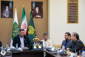 اهدای مدال&zwnj;های قهرمان پرورش اندام جهان به موزه آستان قدس رضوی