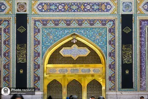 سیاه&zwnj;پوشی حرم مطهر رضوی در آستانه ماه محرم