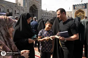 مراسم تحویل سال 1404 در حرم مطهر رضوی-2
