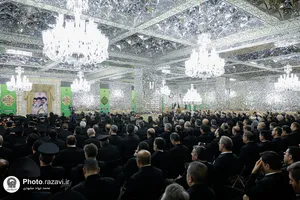آیین اعطای احکام خدمه حرم مطهر رضوی
