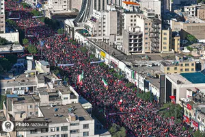 تشییع پیکر رهبر شهید انقلاب در مشهد مقدس-1