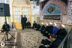 عزاداری هیئات مذهبی سراسر کشور در حرم مطهر رضوی