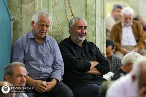 مراسم عزاداری شهادت امام عسکری در حرم مطهر رضوی