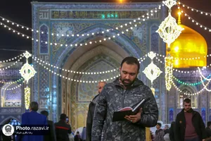 استقبال از بهار در حرم مطهر رضوی