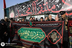 حضور کاروان سفیران امام رئوف علیه&zwnj;السلام در جمع موکب&zwnj;داران نجف اشرف
