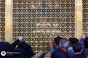 حال و هوای حرم مطهر رضوی در ایام پایانی سال 1402