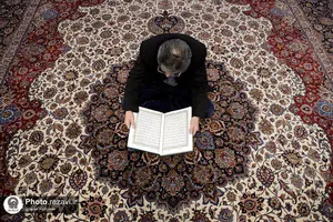 ترتیل خوانی قرآن کریم در حرم مطهر رضوی