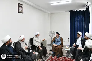 بازدید تولیت آستان قدس رضوی از امتحانات شفاهی دروس خارج فقه حوزه علمیه خراسان