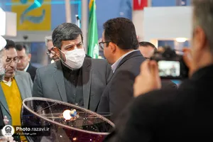 حضور آستان قدس رضوی در بیست و پنجمین نمایشگاه هفته پژوهش و فناوری-3
