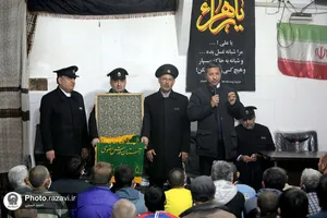 حضور خدام حرم مطهر رضوی در کمپ ماده 16 آقایان
