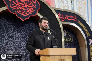 عزاداری شب شهادت امام هادی علیه&zwnj;السلام در حرم مطهر رضوی
