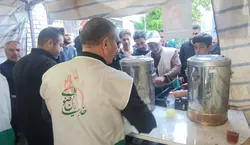 میزبانی شایسته خادم‌یاران کاشمر از عزاداران سیدالشهدای انقلاب
