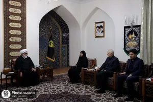 دیدار وزرای امور خارجه و راه و شهرسازی با تولیت آستان قدس رضوی