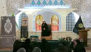 برگزاری محفل عزاداری بانوان اردو‌زبان در حرم رضوی