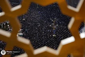 اقامه نماز عید سعید فطر در حرم مطهر رضوی