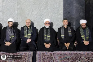 آئین خطبه&zwnj;خوانی شب شهادت امام حسین (ع) در حرم مطهر رضوی