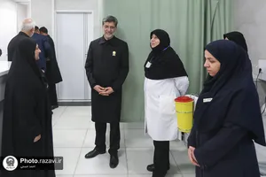 بازدید قائم مقام تولیت آستان قدس رضوی از مواکب خدمت&zwnj;رسان دهه آخر صفر