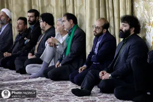 دیدار مداحان، شاعران و هیئات مذهبی با تولیت آستان قدس رضوی