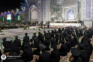 آیین خطبه&zwnj;خوانی شب میلاد امام رضا(علیه&zwnj;السلام) در حرم مطهر رضوی - 2