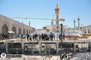 بازدید تولیت آستان قدس رضوی از پروژه&zwnj;های عمرانی حرم مطهر