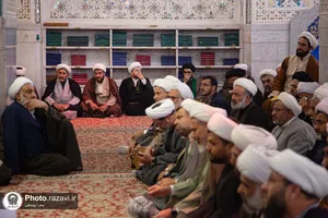تشرف مدیران حوزه نمایندگی ولی&zwnj;فقیه در وزارت جهاد کشاورزی به حرم مطهر رضوی
