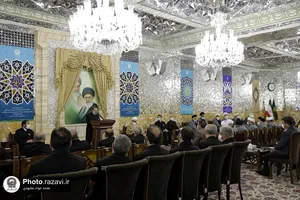 دیدار سرکشیکان و خدام حرم مطهر با تولیت آستان قدس رضوی