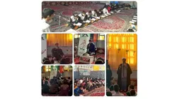محفل قرآن کریم به نیت پیوند مدرسه با مسجد