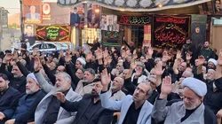 پاسداشت مقام ۱۰۰ شهید در سنجان استان مرکزی
