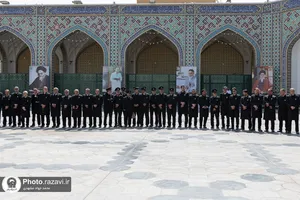 تشییع پیکر والده مکرمه آیت الله صدر حسینی