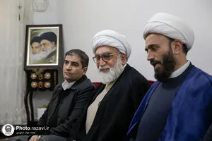 دیدار تولیت آستان قدس رضوی با خانواده شهدا و جانبازان در سرخس