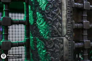 رونمایی از قطعات تازه شناسایی شده ضریح فولادی