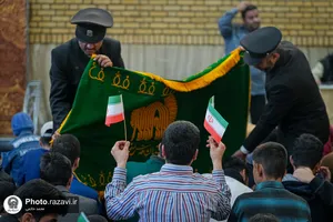 حضور خدام حرم مطهر رضوی در مرکز آموزش نابینایان امید