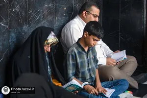 قرائت دعای عرفه در حرم مطهر رضوی-2