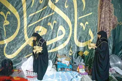 آغاز خدمت‌رسانی موکب «جوادالائمه (ع)» کفشداران به زائران پیاده امام رضا (ع) در مسیر نیشابور - مشهد