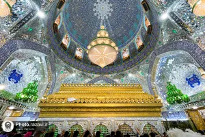 تشرف تولیت آستان قدس رضوی به حرم مطهر امیرالمومنین علیه&zwnj;السلام