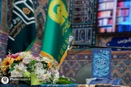 معرفی کتاب در آغوش نیل در حرم امام رئوف