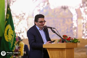 مراسم جشن مبعث پیامبر اکرم ویژه زائران عرب زبان در حرم مطهر رضوی