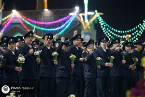 آیین خطبه&zwnj;خوانی شب میلاد امام رضا(علیه&zwnj;السلام) در حرم مطهر رضوی - 2