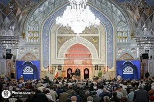 عزاداری شهادت حضرت زهرا سلام&zwnj;الله علیها در رواق امام خمینی (ره)
