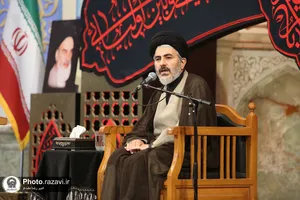 اجتماع عزاداران آذری زبان در رواق امام خمینی (ره)