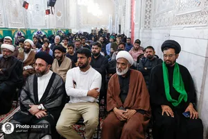 گردهمایی &laquo;سفیر نور&raquo; در حرم مطهر رضوی