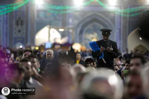 مراسم تحویل سال 1403 در حرم مطهر رضوی - 1