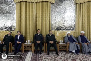 جشن عید مبعث در حرم مطهر رضوی
