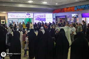 حضور کاروان زیر سایه خورشید در کیش
