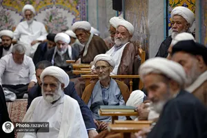 آخرین جلسه درس خارج فقه تولیت آستان قدس رضوی در سال تحصیلی 1403-1404