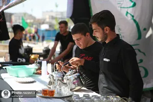 موکب&zwnj;های خدمت&zwnj;رسانی به زائرین پیاده حضرت رضا(علیه&zwnj;السلام) - محور شهید برونسی