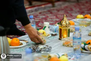 مراسم عزاداری زائرین غیر ایرانی به مناسبت شهادت امام کاظم علیه السلام