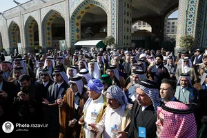 تشرف شیوخ عشایر عراق به حرم مطهر-۳
